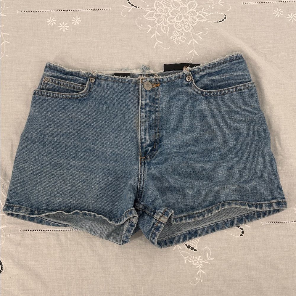 No Boundaries Shorts Junior 5 Blue Denim Hot Pants Y2K Mini 90s